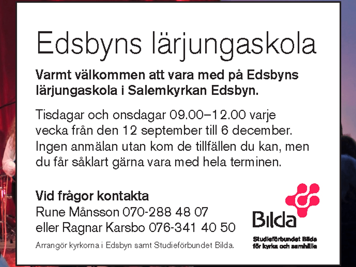 Lärjungaskolan 2017