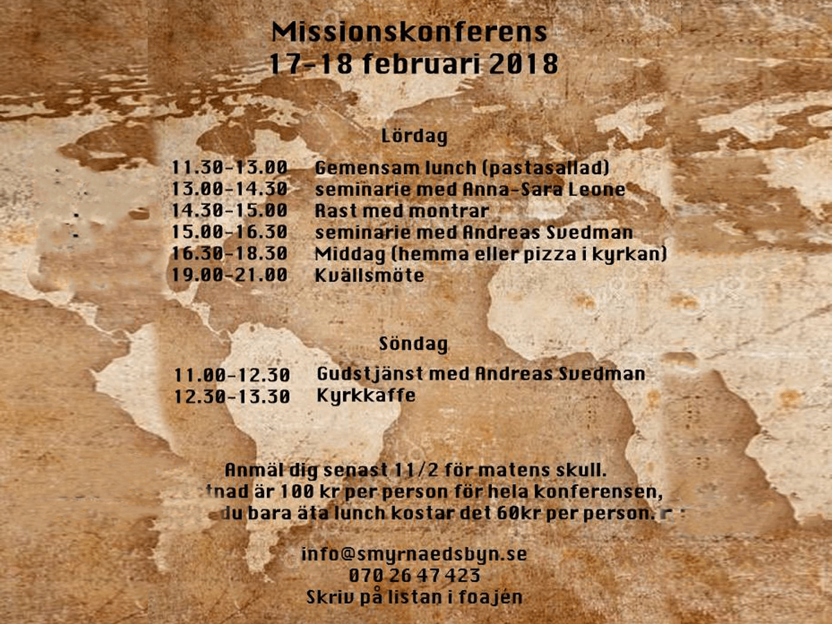 Missionskonferens 2018